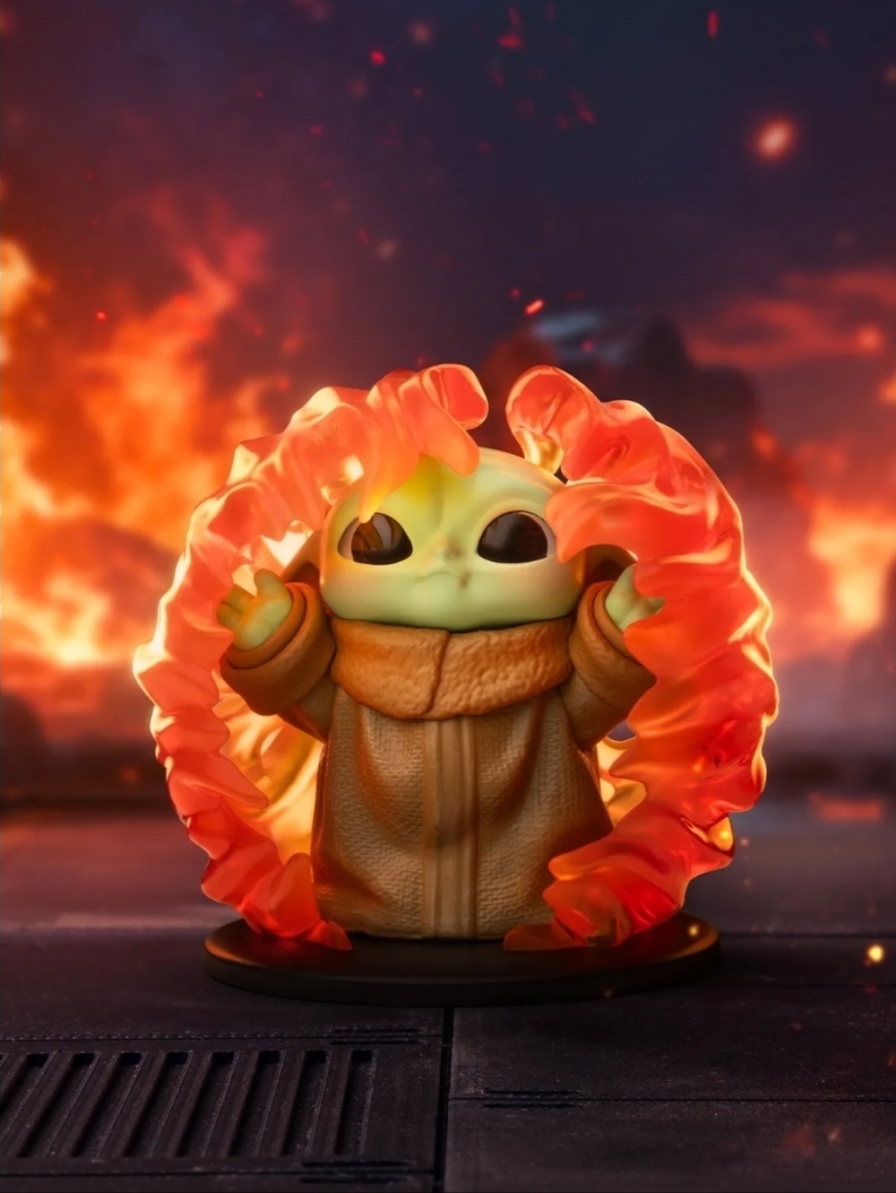 POP MART Star Wars Grogu Tiny But Mighty Figure – FORCE SHIELD